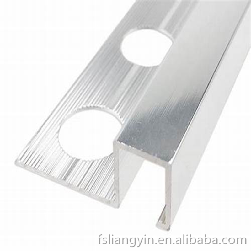 decoration customized aluminum materials aluminium profile in foshan factory ES