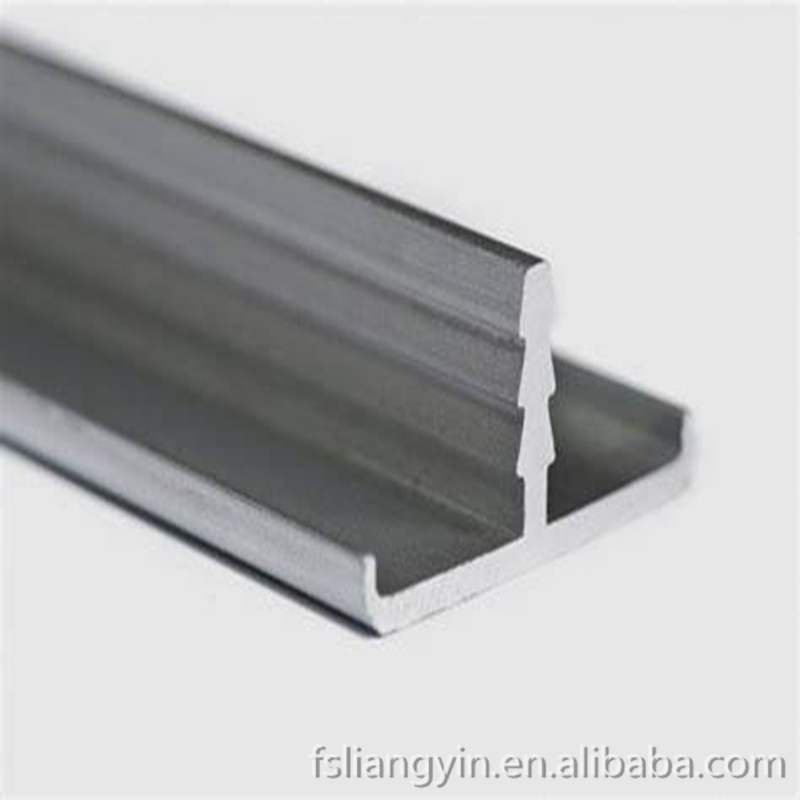 decoration customized aluminum materials aluminium profile in foshan factory ES